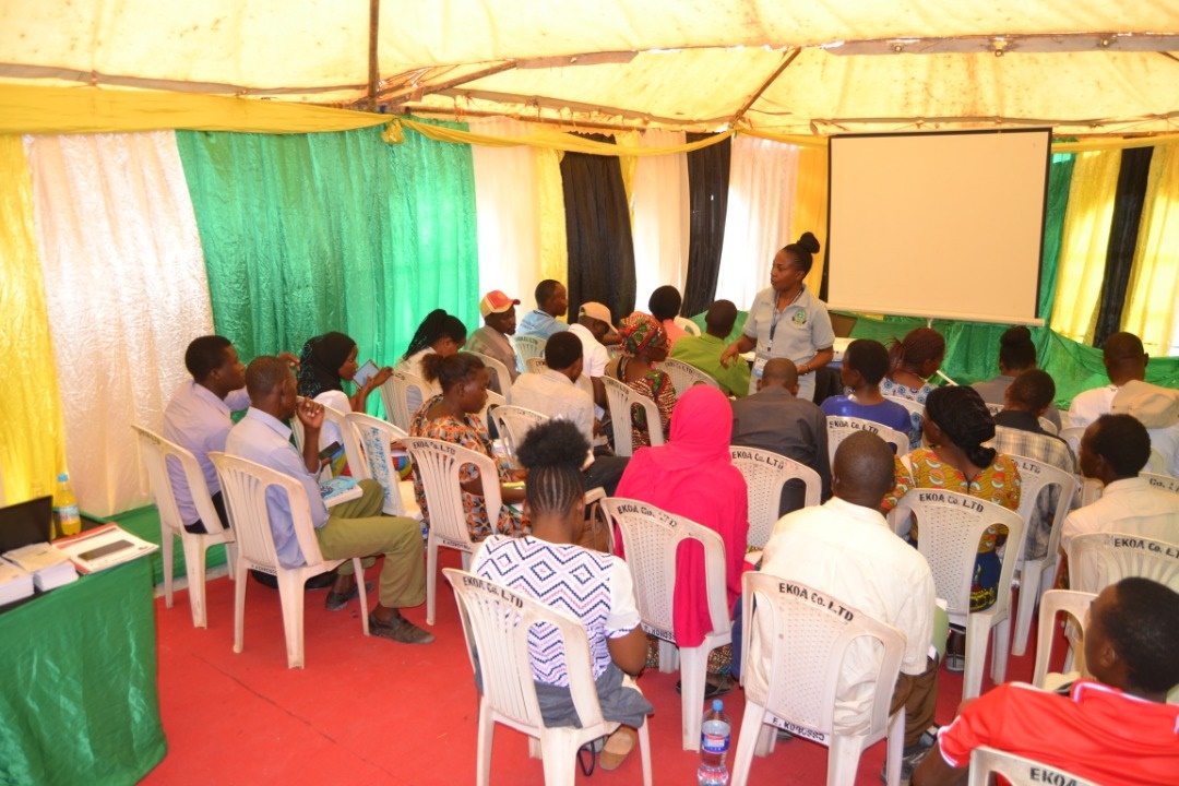 Training on accessing Mkulima collection