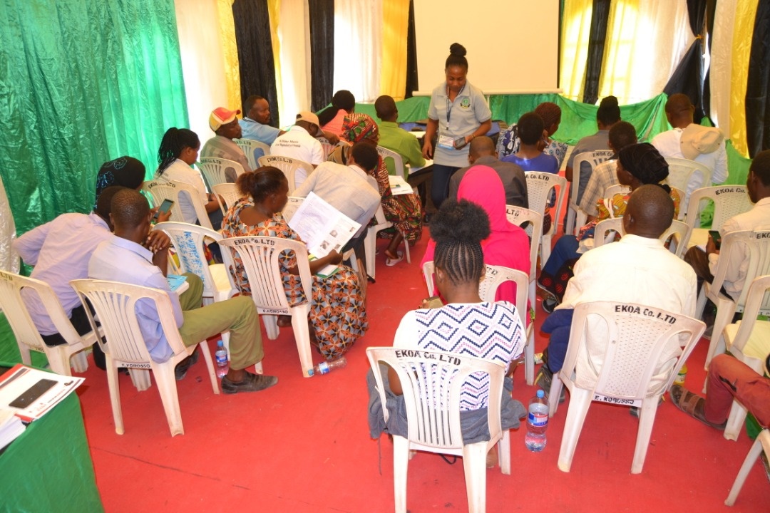 training on accessing information resources on Mkulima